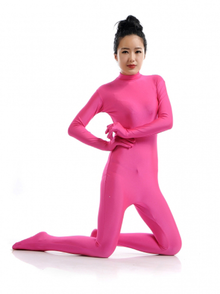 Pink Tight Fullbody Lycra Spandex Zentai Suits