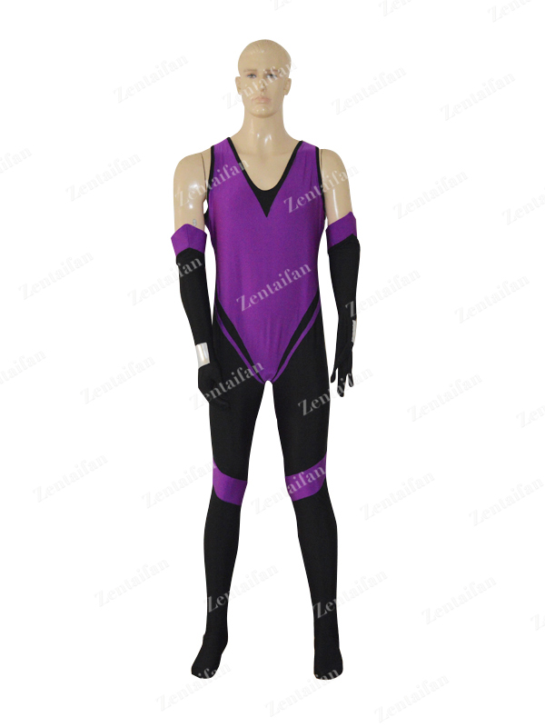 Black & Purple Customer Custom Superhero Costume
