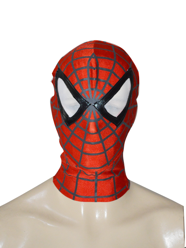 Classic Navy And Red SpiderMan Hood