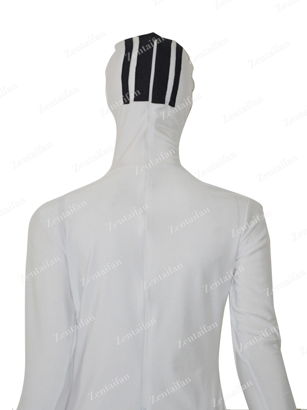 Custom Black & White Spandex Suit