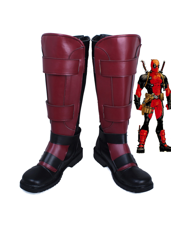 Marvel Comics Deadpool Wade Wilson Custom Superhero Boots