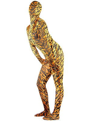 Tiger Lycra Spandex Full Body Zentai Suit